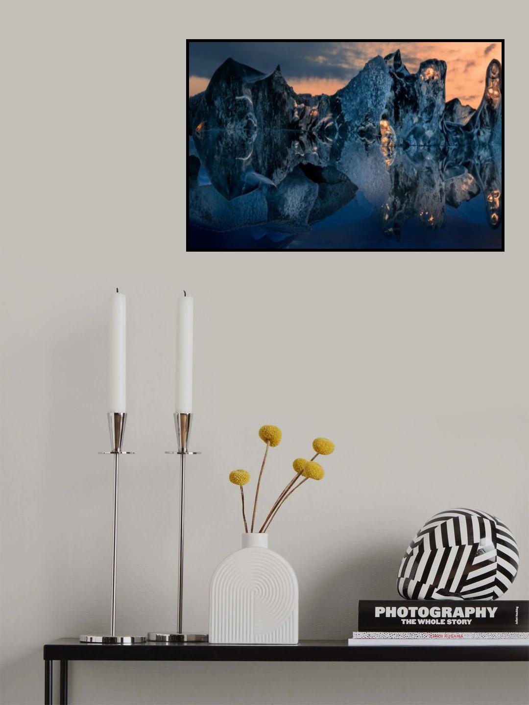 Jökulsárlón Poster och Canvastavla