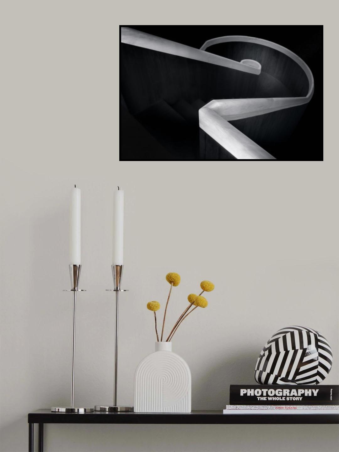 Round lines Poster och Canvastavla