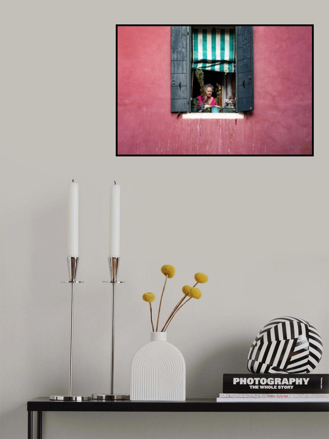 In the pink Poster och Canvastavla