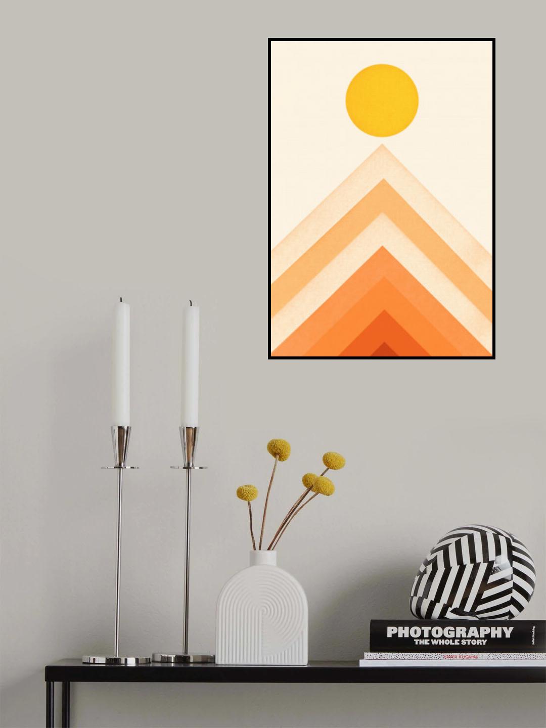 Mountainscape Nº4 Poster och Canvastavla