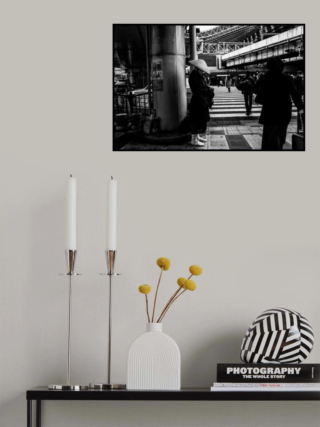 on the street corner Poster och Canvastavla