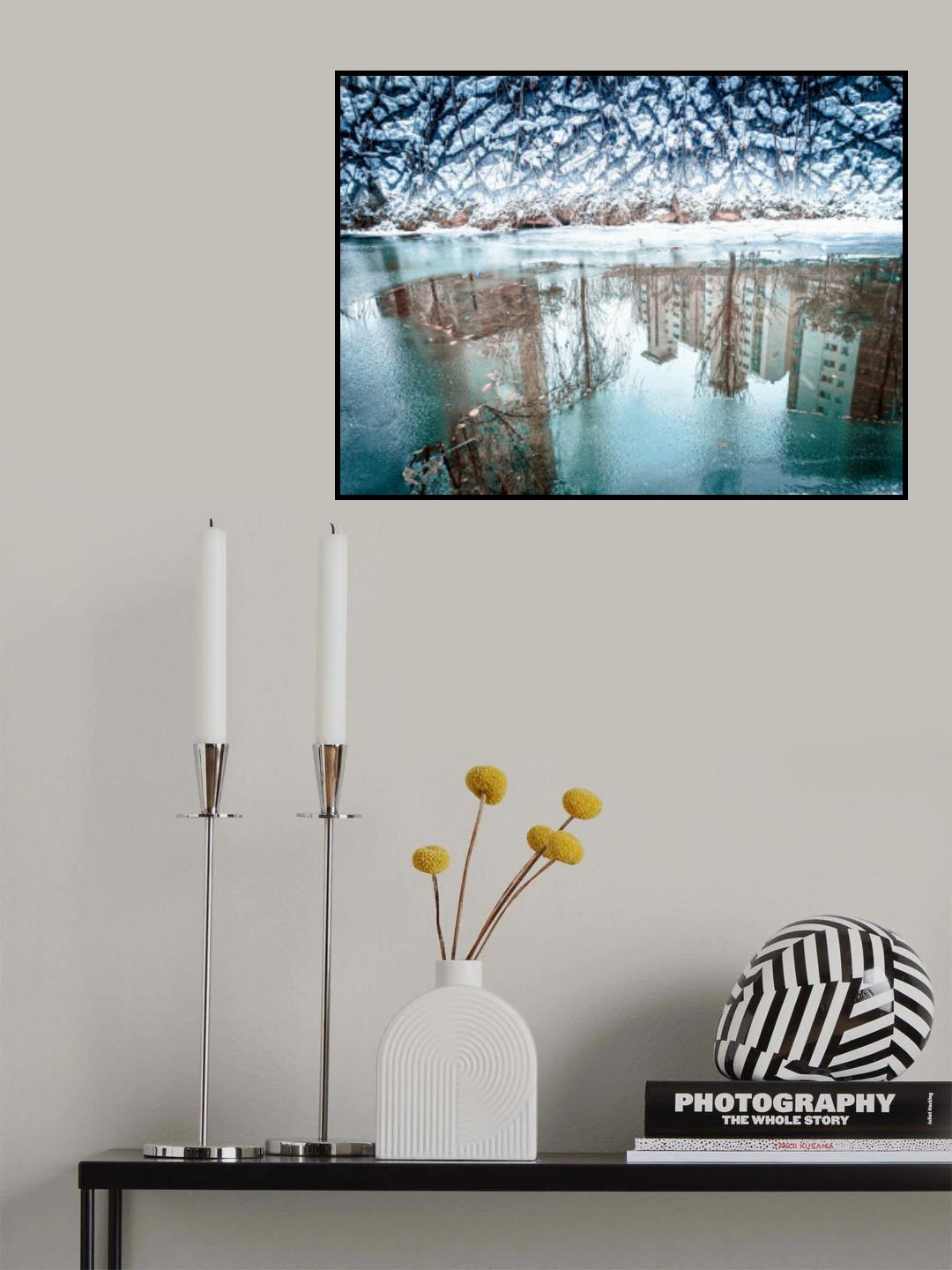 Surreal reflection of our place Poster och Canvastavla