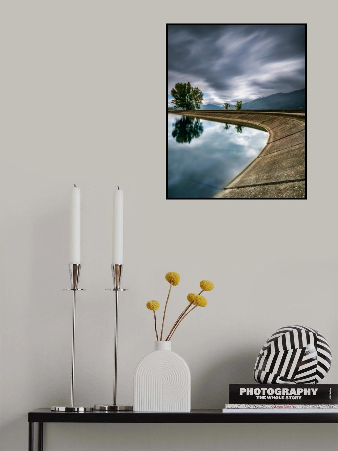 Petit port breakwater Poster och Canvastavla