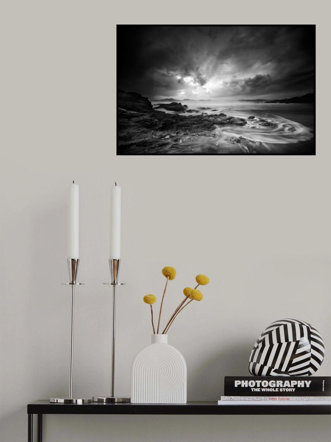 Storm in the dark. Poster och Canvastavla