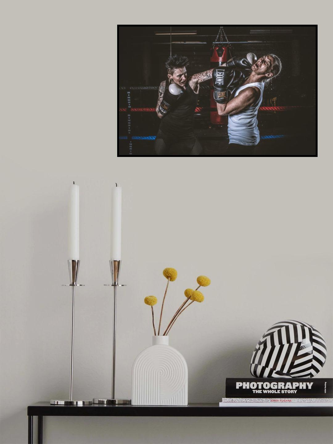 Knock Out Poster och Canvastavla