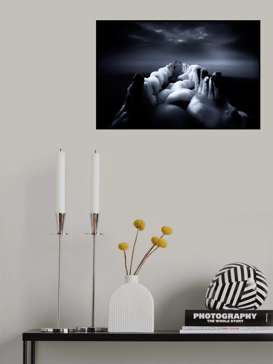 Cooled stones Poster och Canvastavla