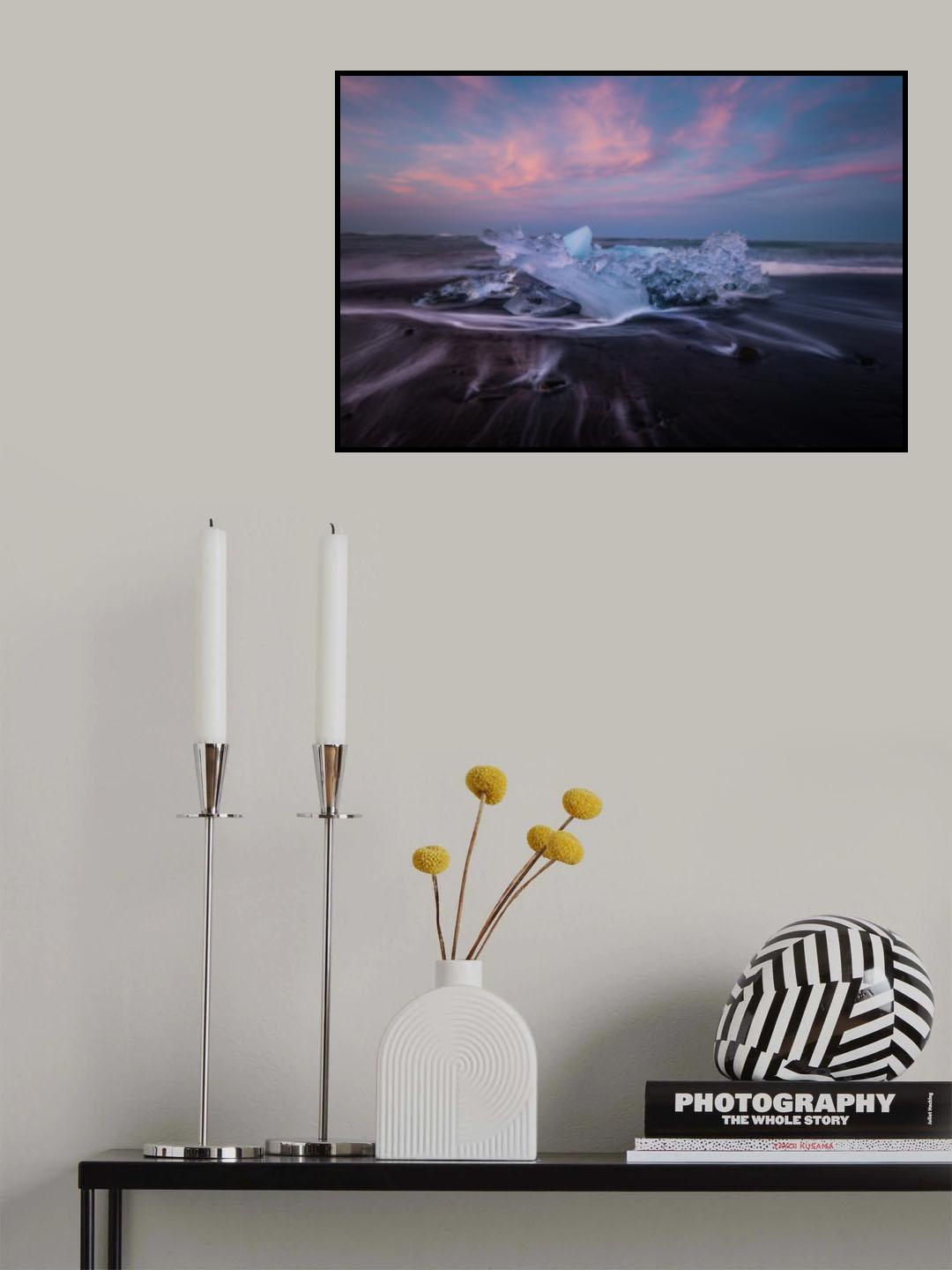 Diamond Beach Sunrise Poster och Canvastavla