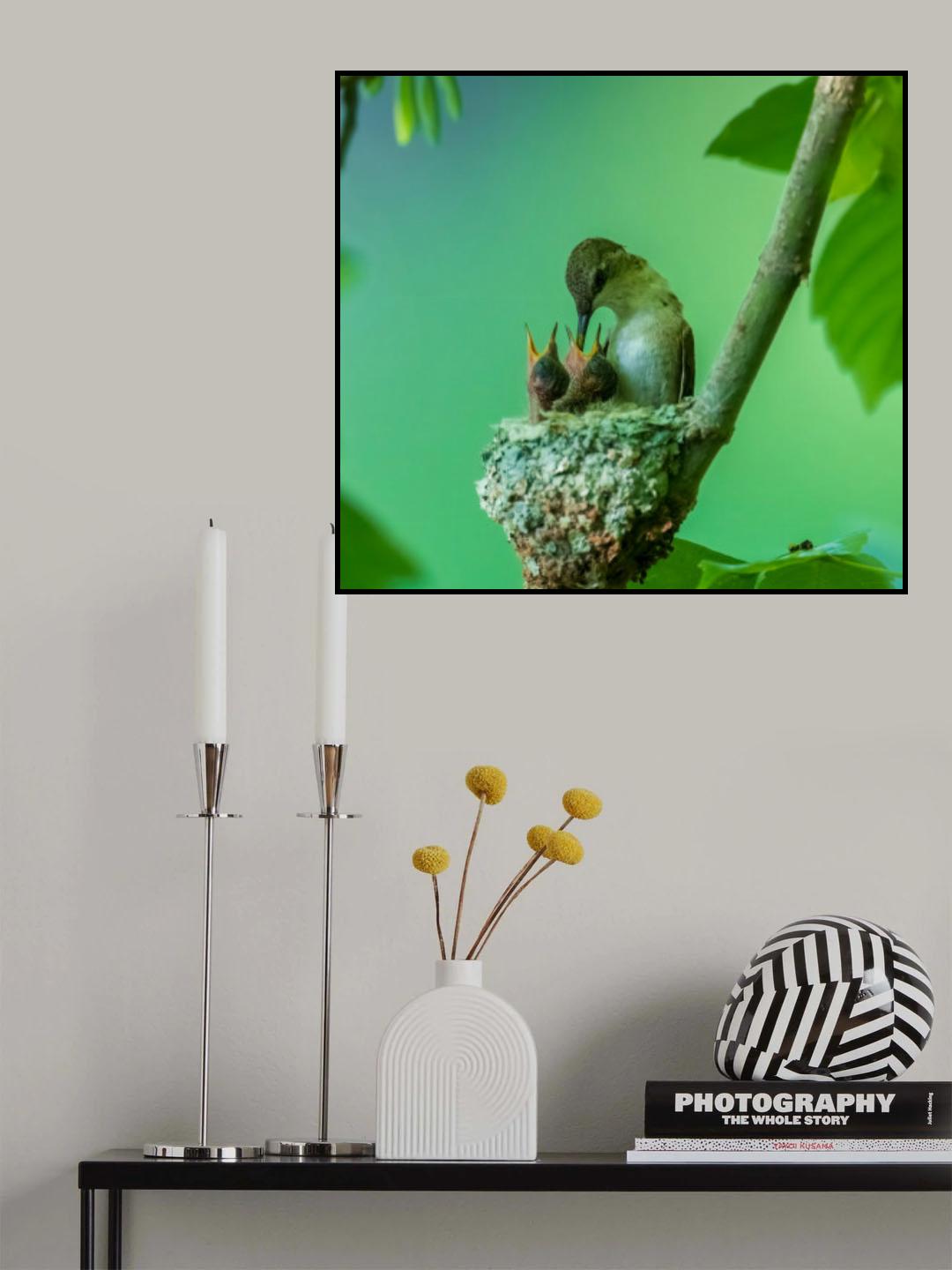 Mom's Love Poster och Canvastavla