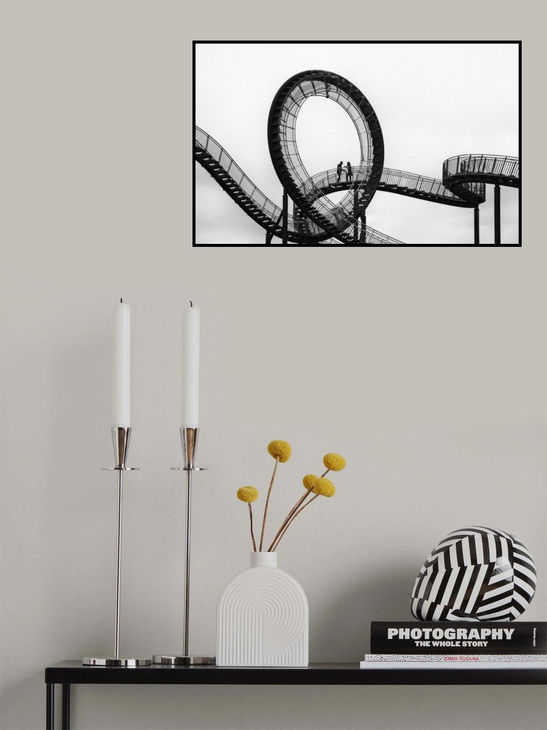 tiger and turtle Poster och Canvastavla