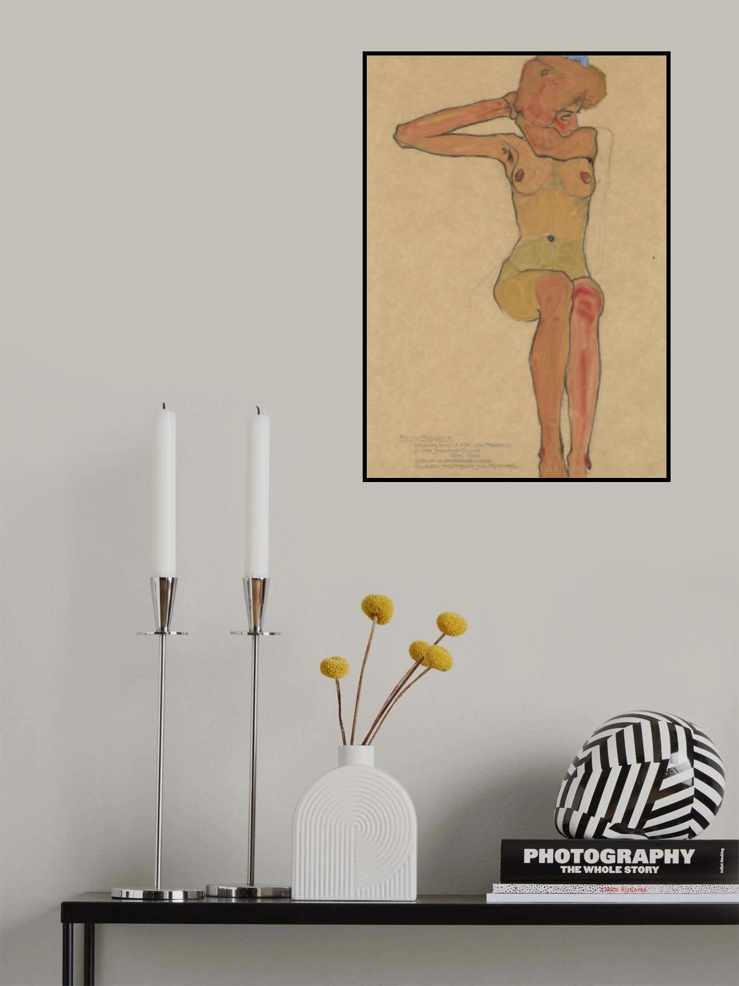 Gertrude 1910 Poster och Canvastavla