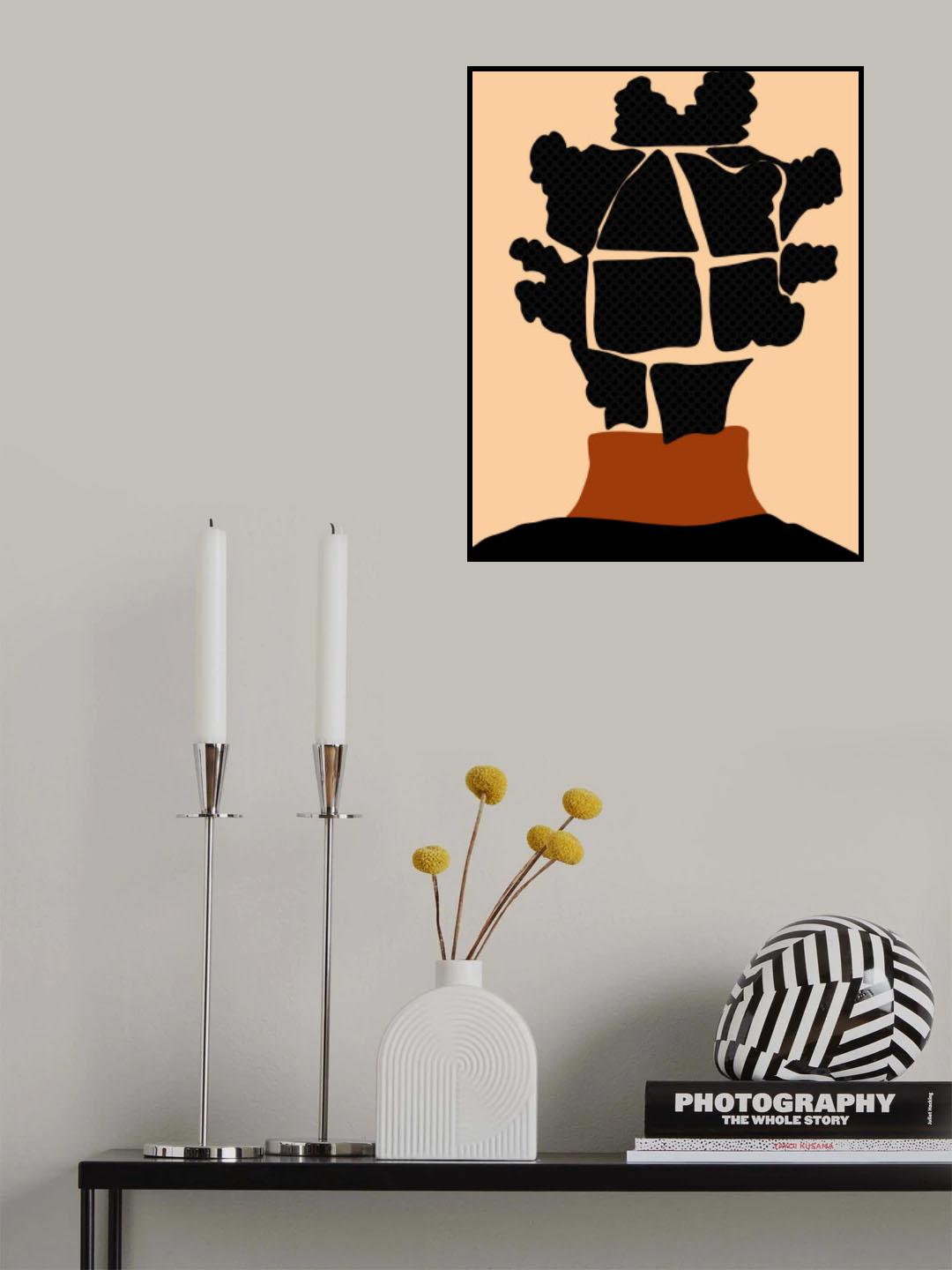 Bantu Knots Poster och Canvastavla