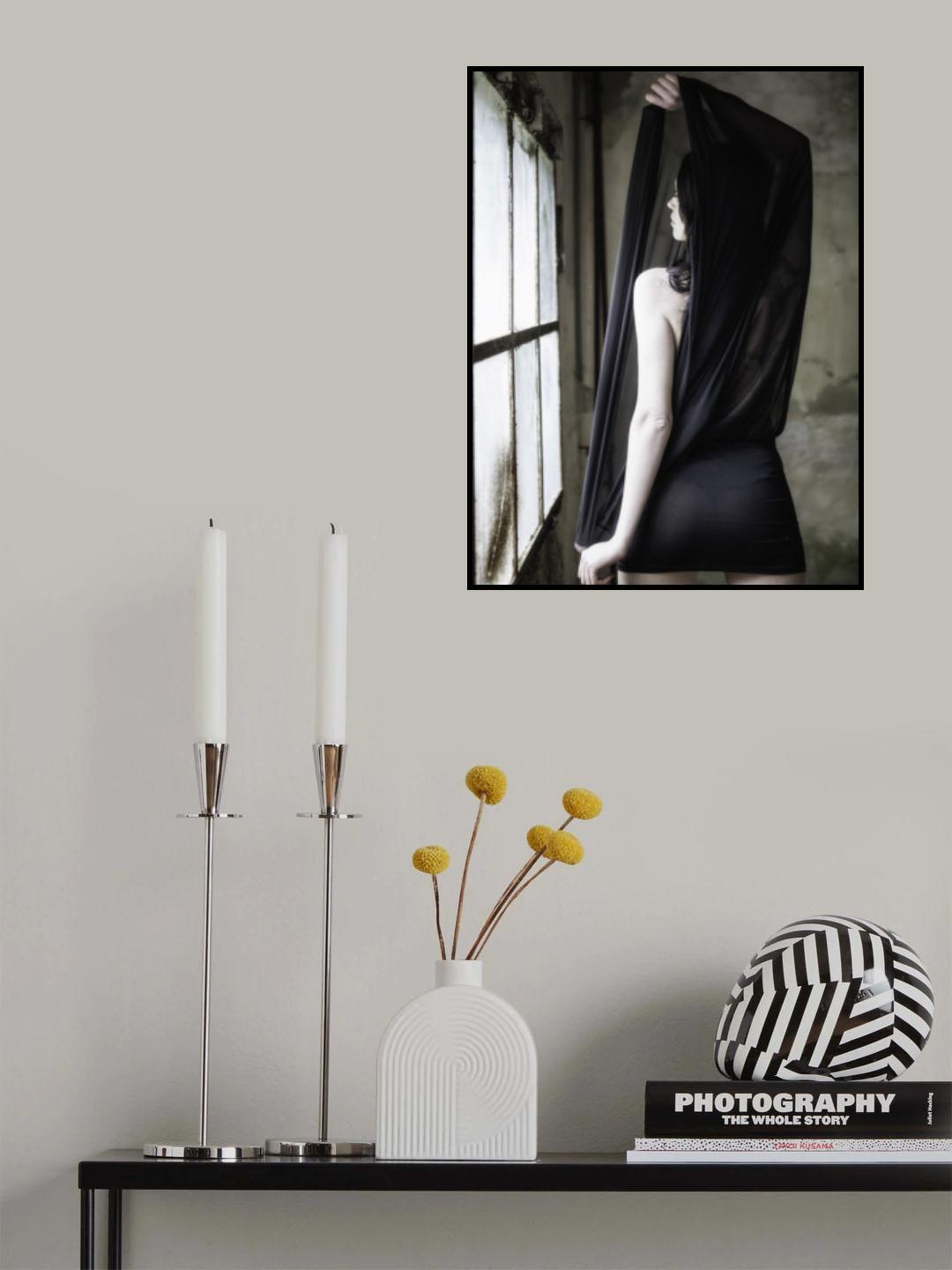 See through the black Poster och Canvastavla