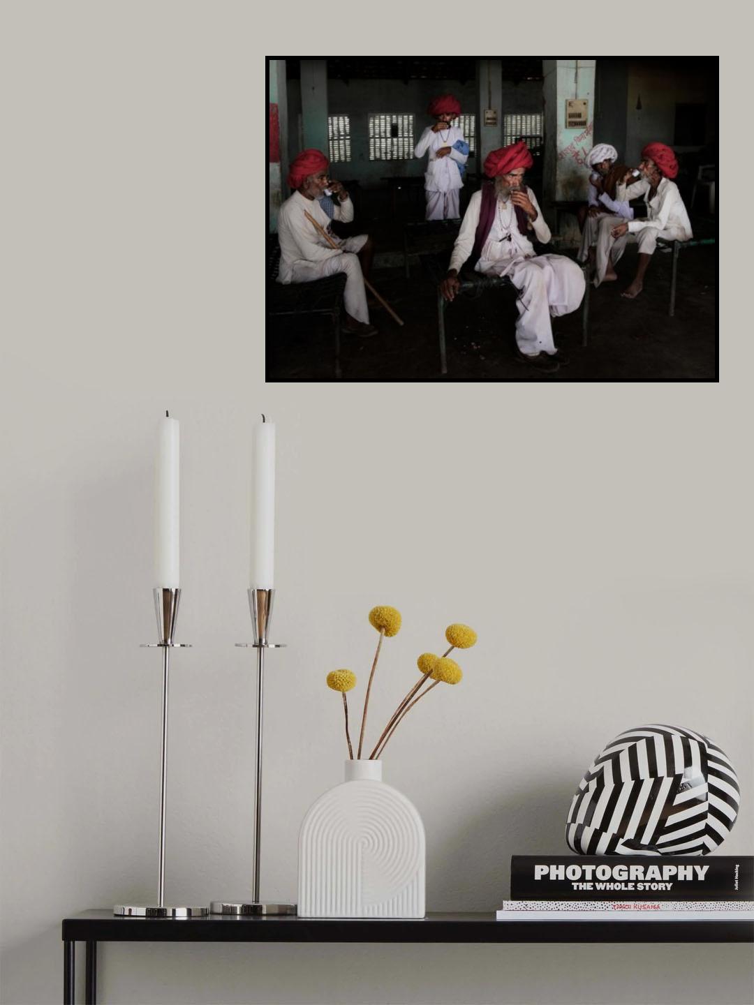 The Tea break Poster och Canvastavla