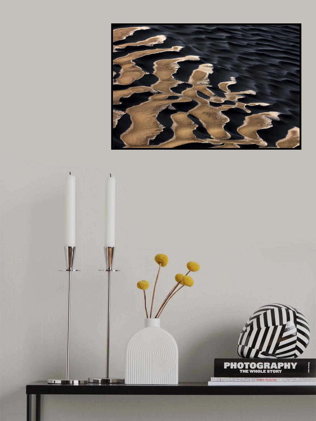 Snowy Poster och Canvastavla
