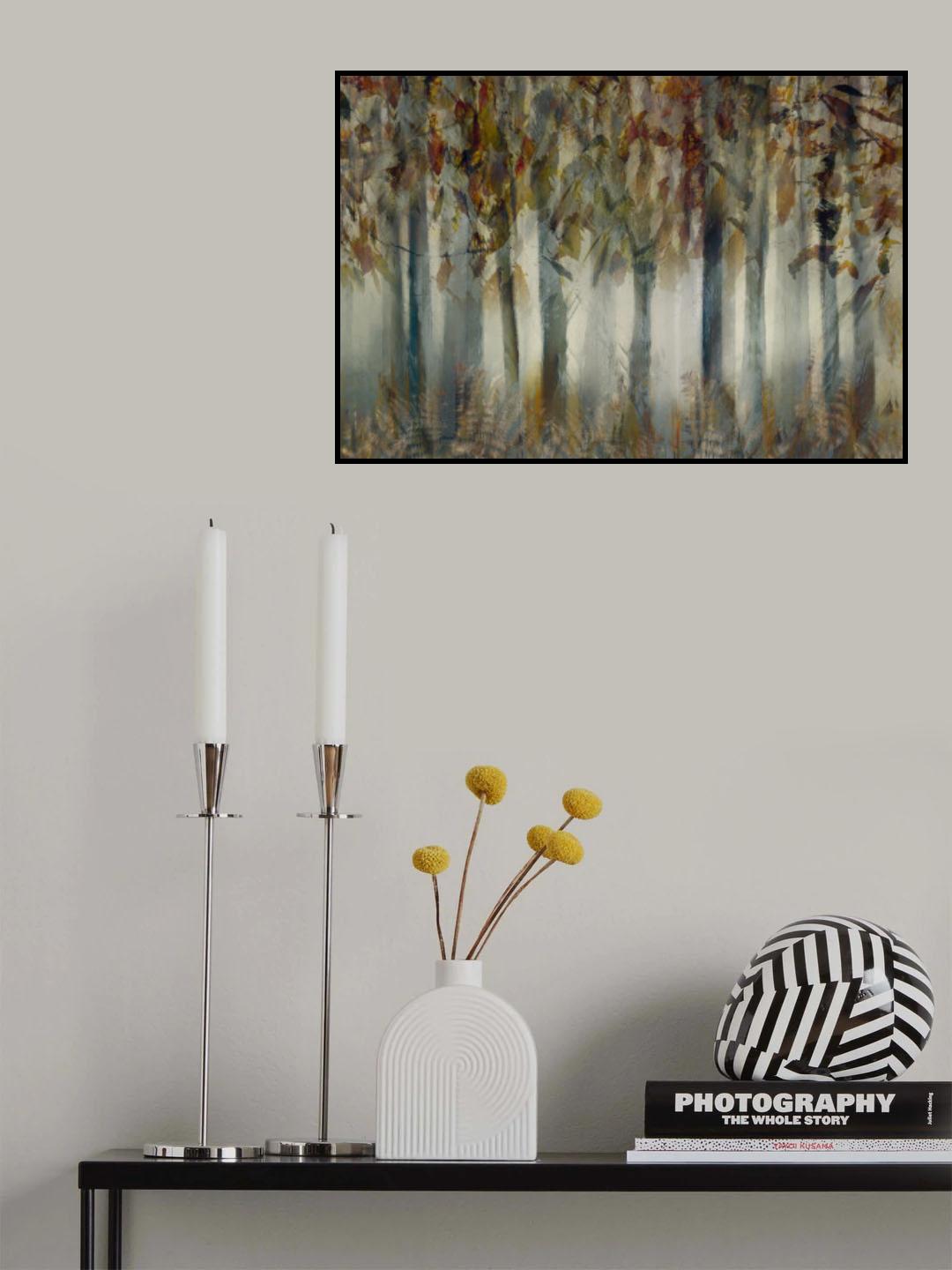 The dark forest Poster och Canvastavla