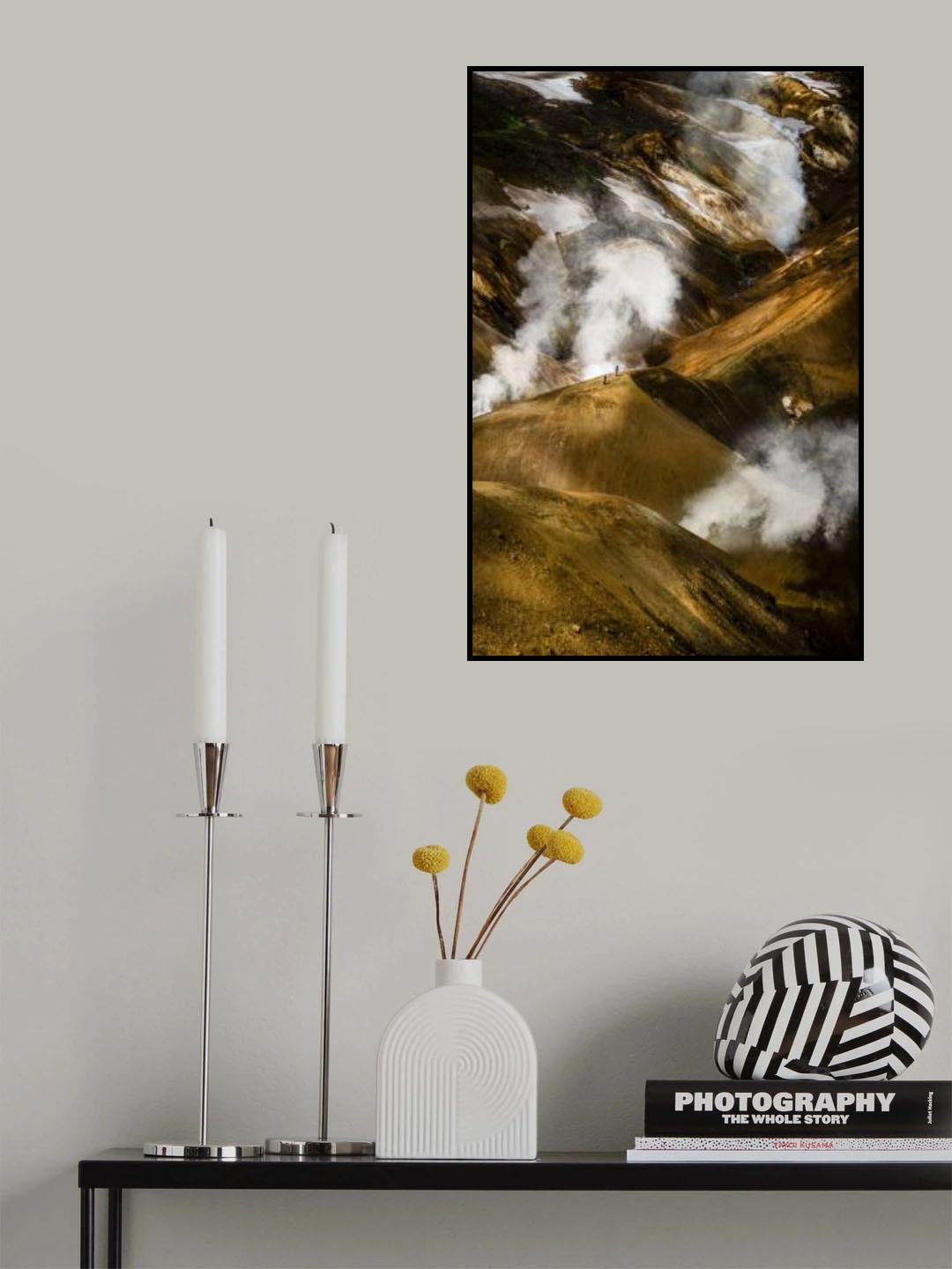 Iceland, the island of volcanoes ! Poster och Canvastavla