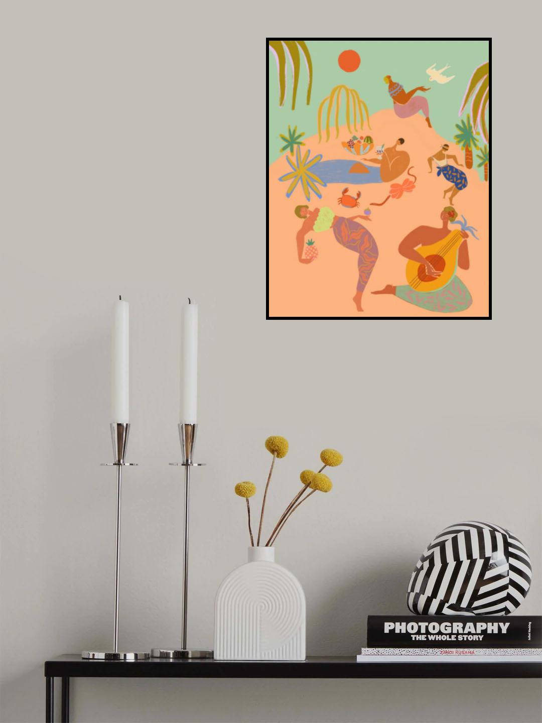 Vacation Poster och Canvastavla