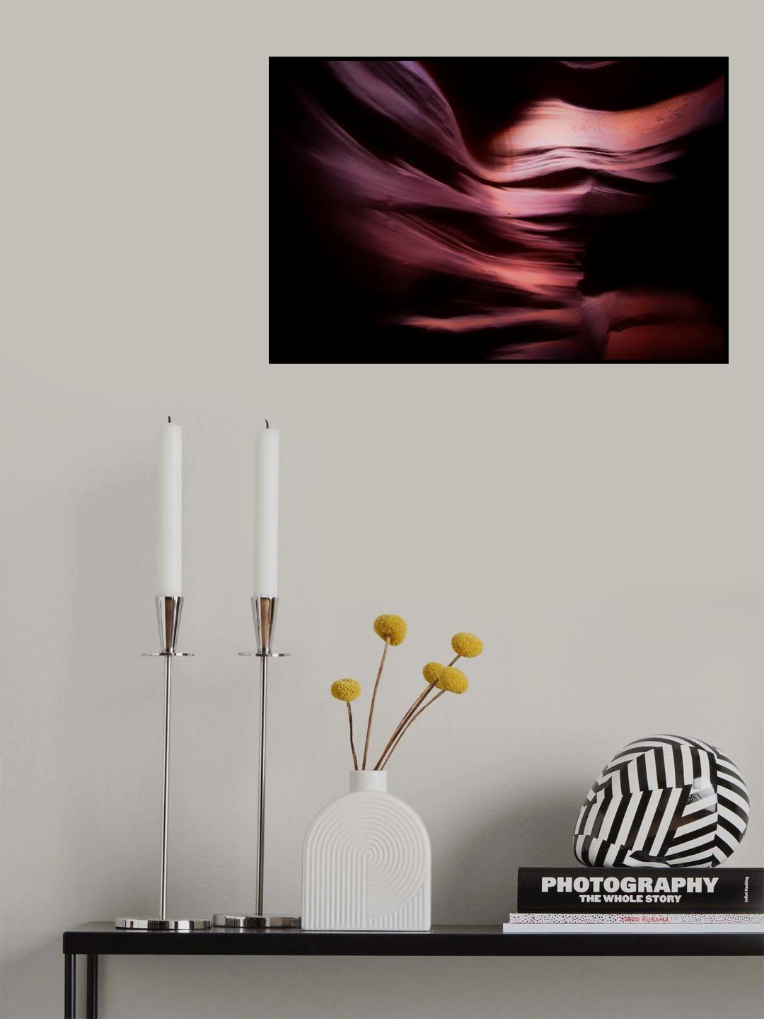 Curly Wall Poster och Canvastavla