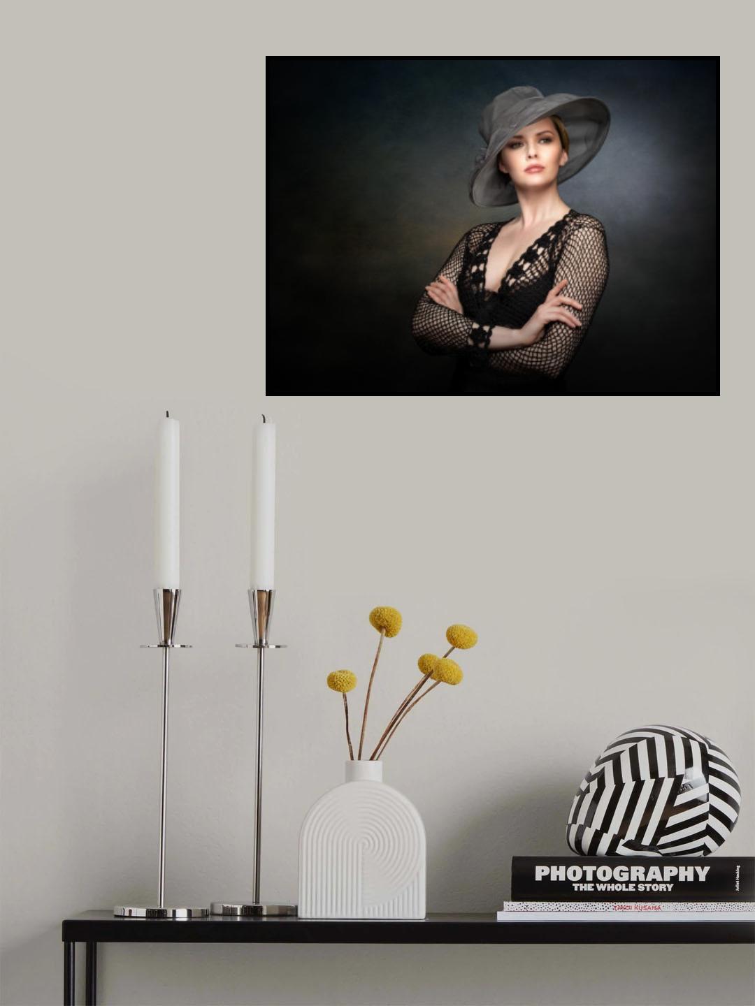 Je suis venu te dire que je m'en vais Poster och Canvastavla