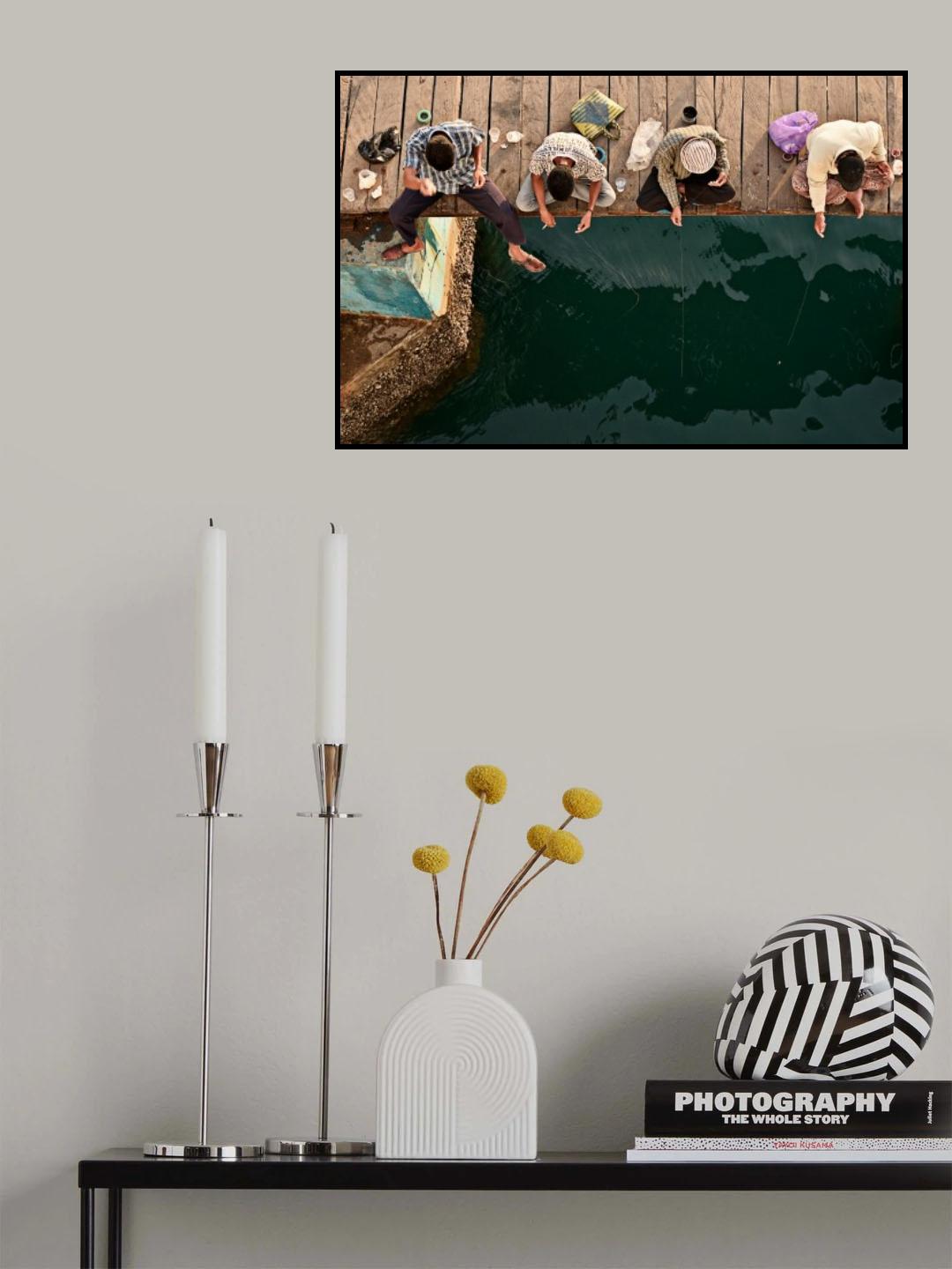 Fishing Poster och Canvastavla