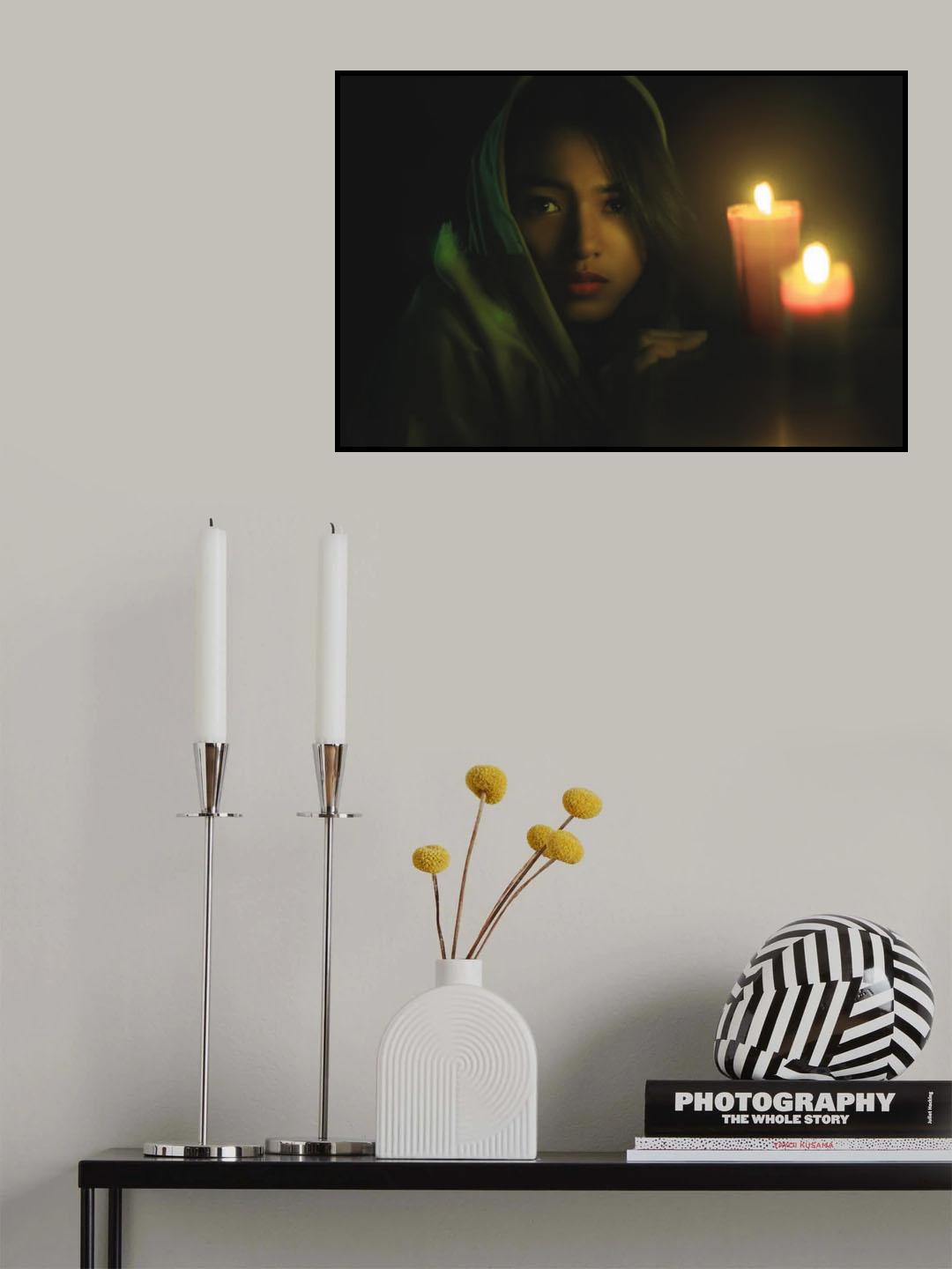Dalam Rindu Dendam Poster och Canvastavla