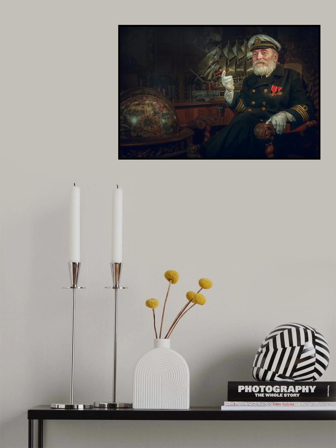 Capitan of "Titanic" Poster och Canvastavla