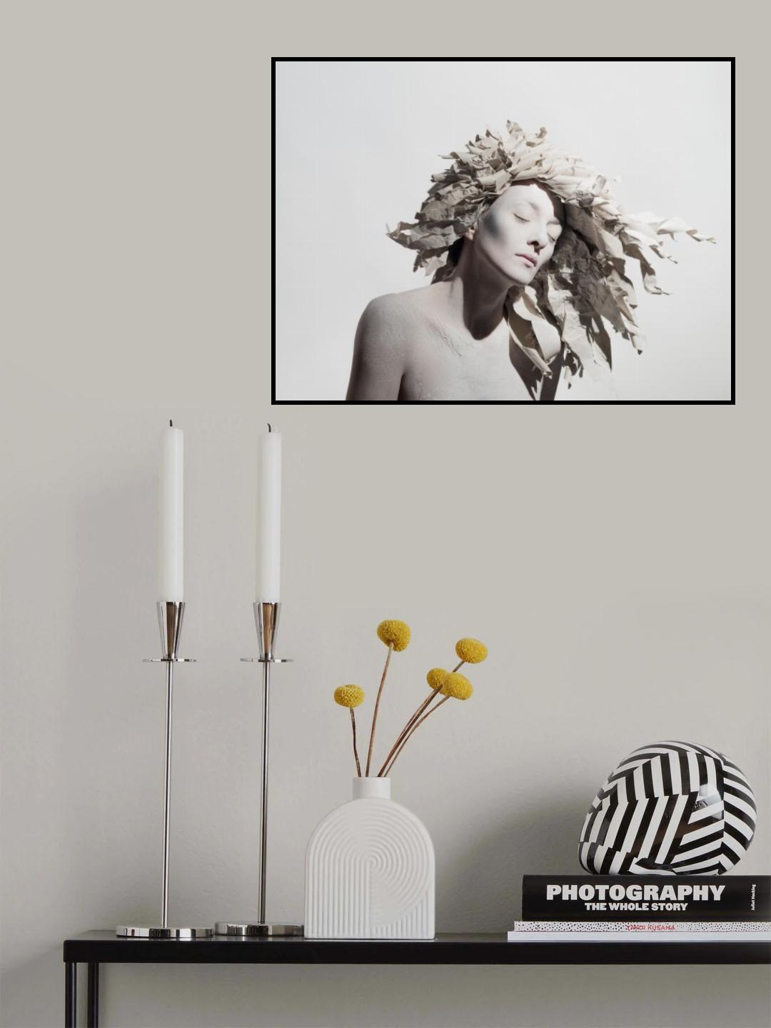 TEAR THE PAPER HAIR II Poster och Canvastavla