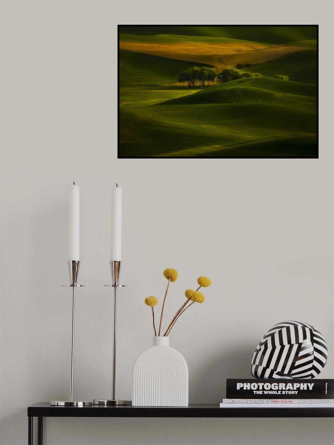 Tree in the field Poster och Canvastavla