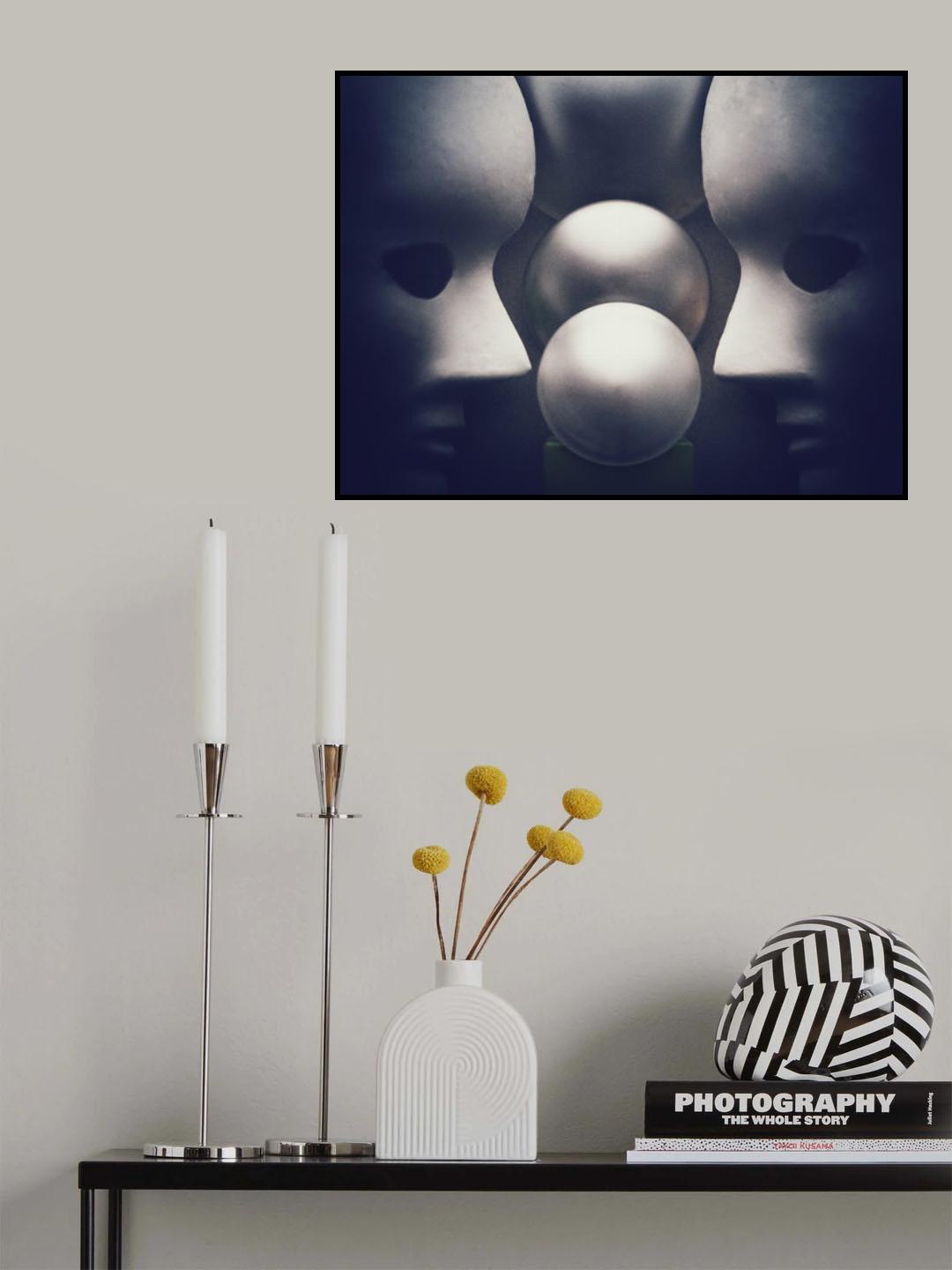 The structure of the inner void. Poster och Canvastavla
