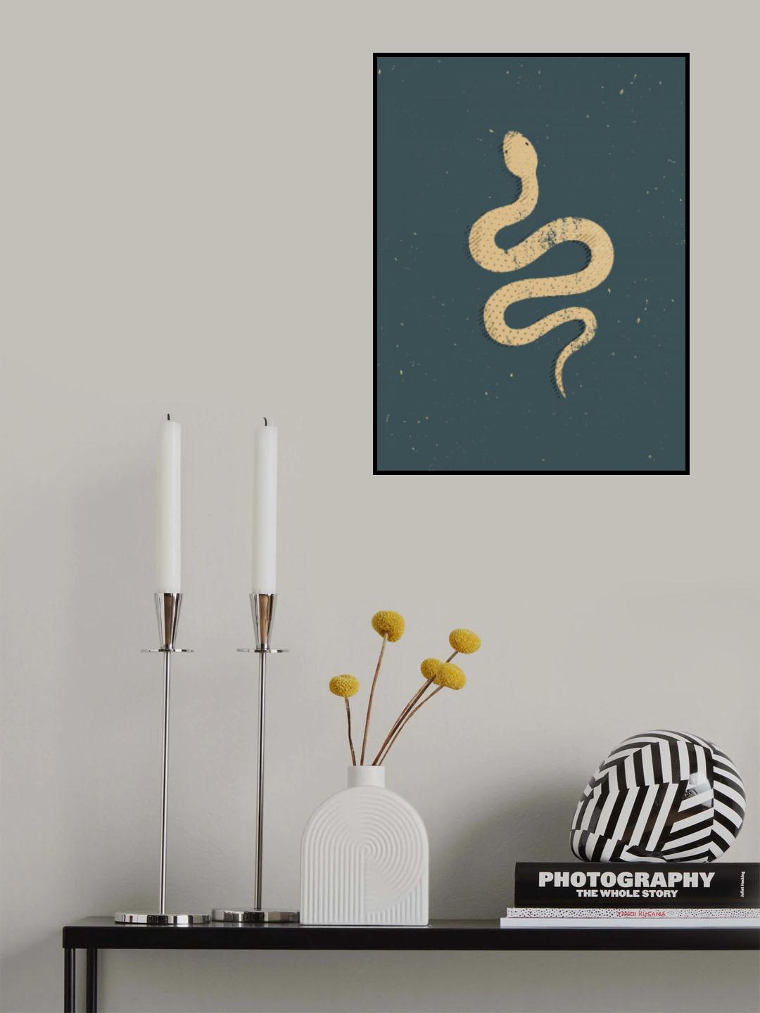 Snake Poster och Canvastavla