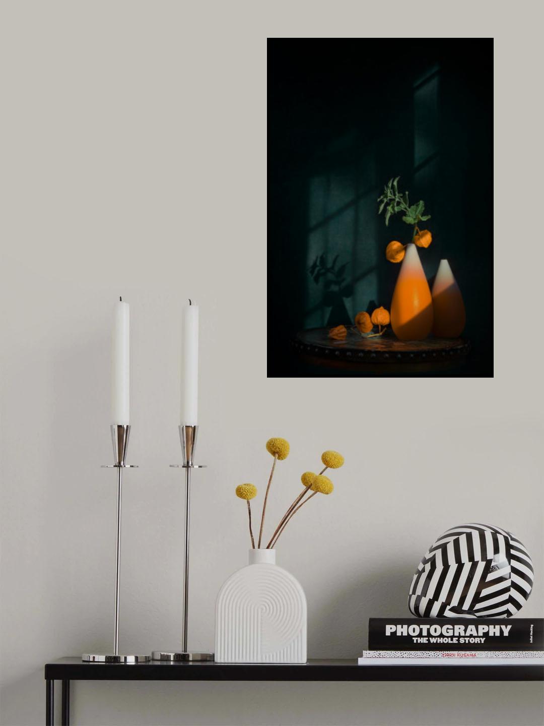 Chinese lantern plant Poster och Canvastavla