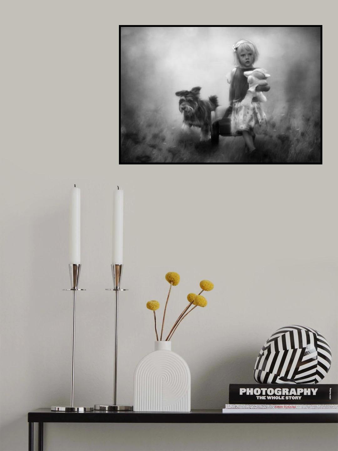 Mary had a little lamb... Poster och Canvastavla