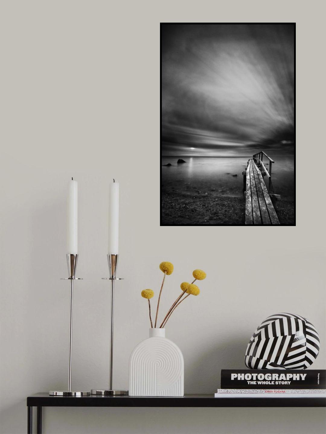 The small wood bridge Poster och Canvastavla
