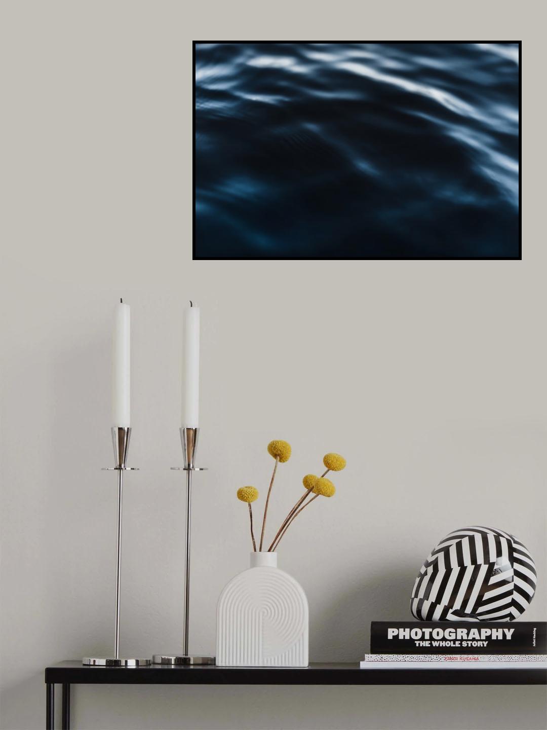 Water Textures Poster och Canvastavla