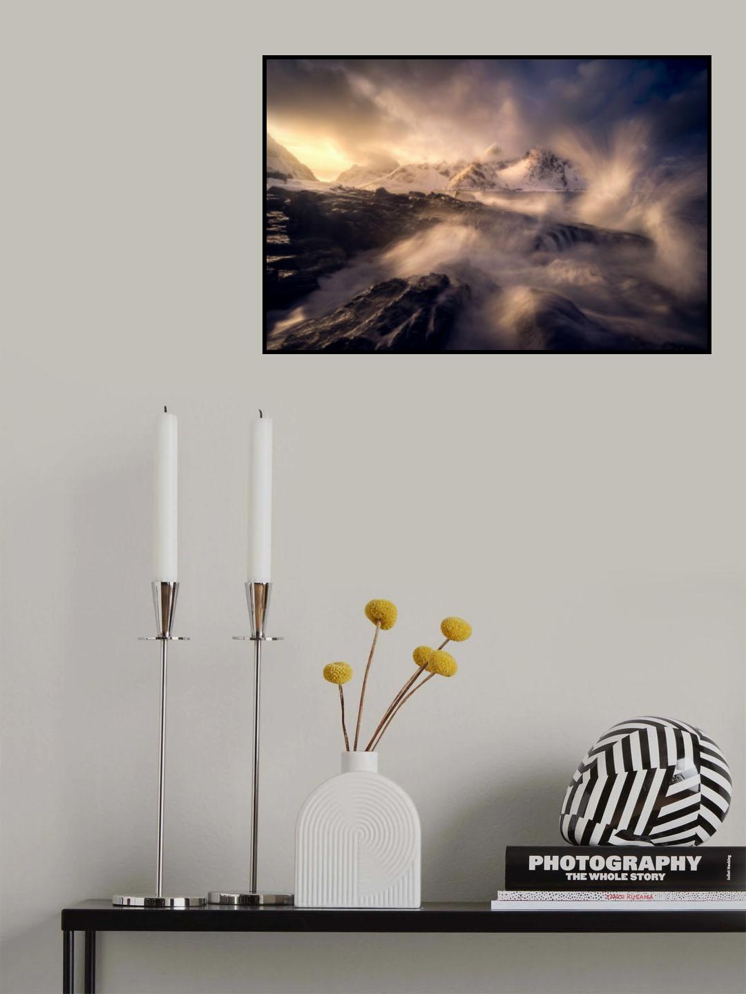 Lofoten Melody Poster och Canvastavla