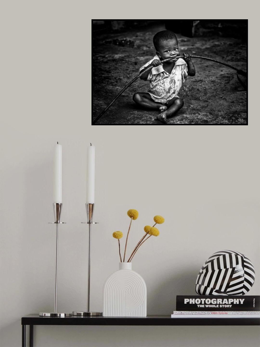 Child from Benin Poster och Canvastavla