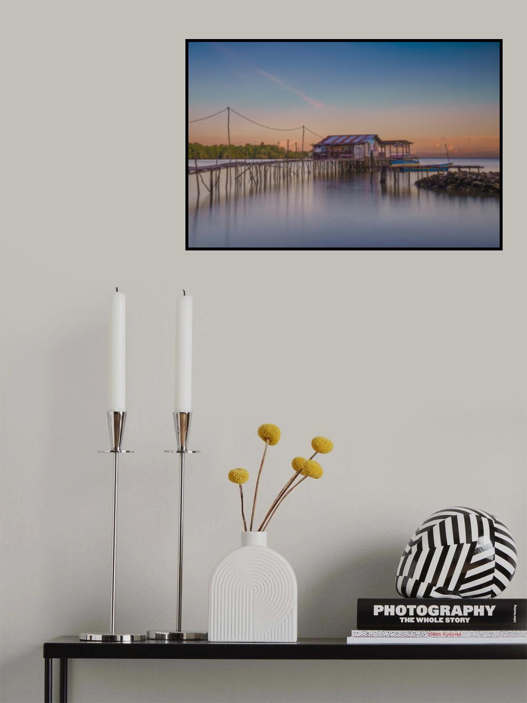 Fisherman's House Poster och Canvastavla