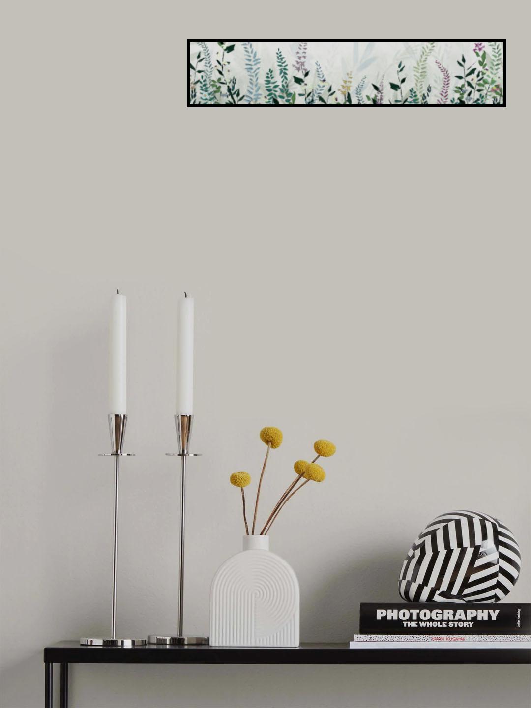 Hl004 Flowers 2 4206mm X 3000h Poster och Canvastavla