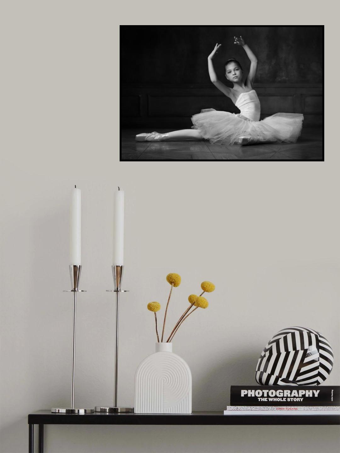 The white swan Poster och Canvastavla