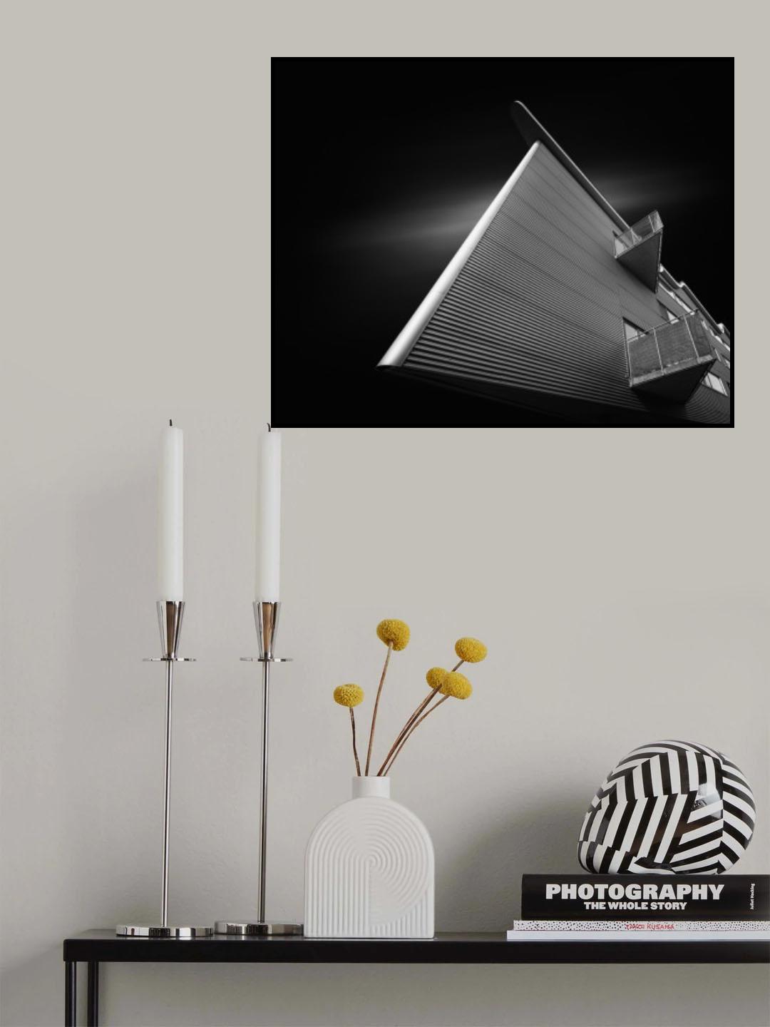 Spaceship Poster och Canvastavla