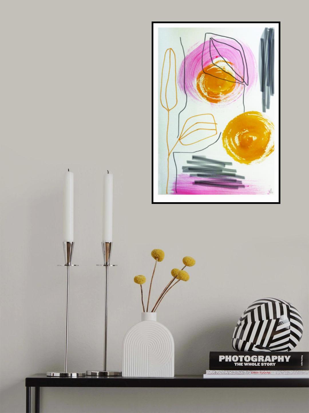 Abstract In Colour Poster och Canvastavla