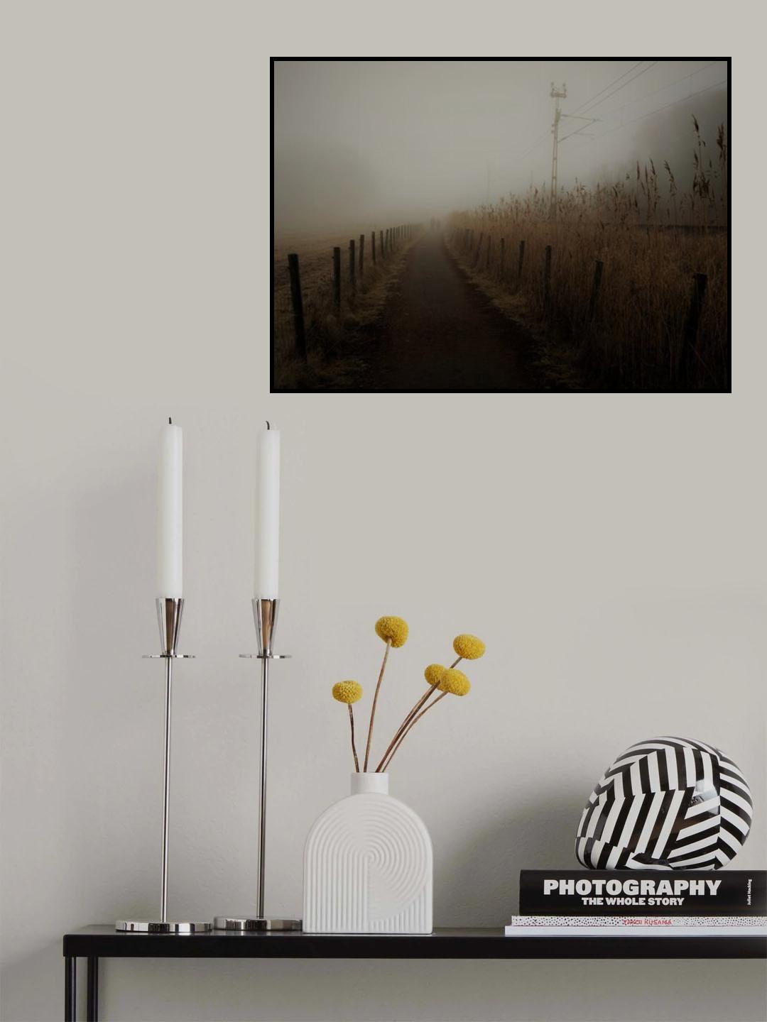 Deeply into the fog Poster och Canvastavla