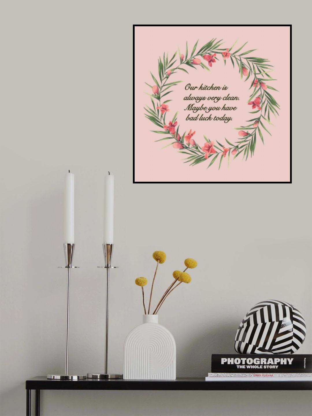 Quote Art for Kitchen 5 Poster och Canvastavla