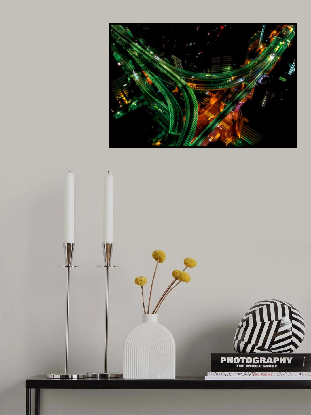 unanswered night Poster och Canvastavla