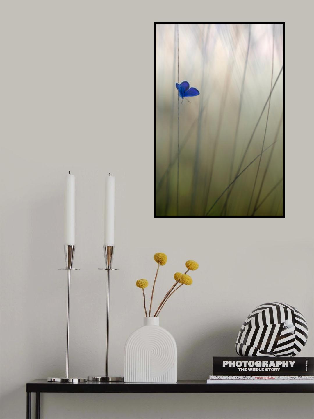Bleu Poster och Canvastavla