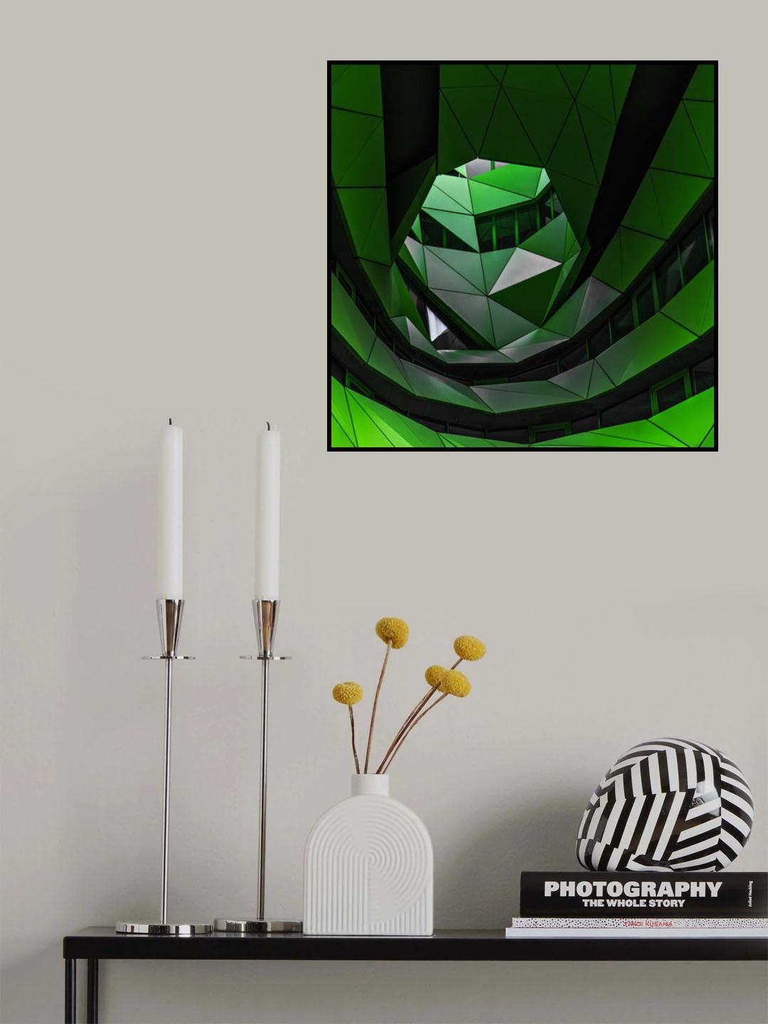 green offices Poster och Canvastavla
