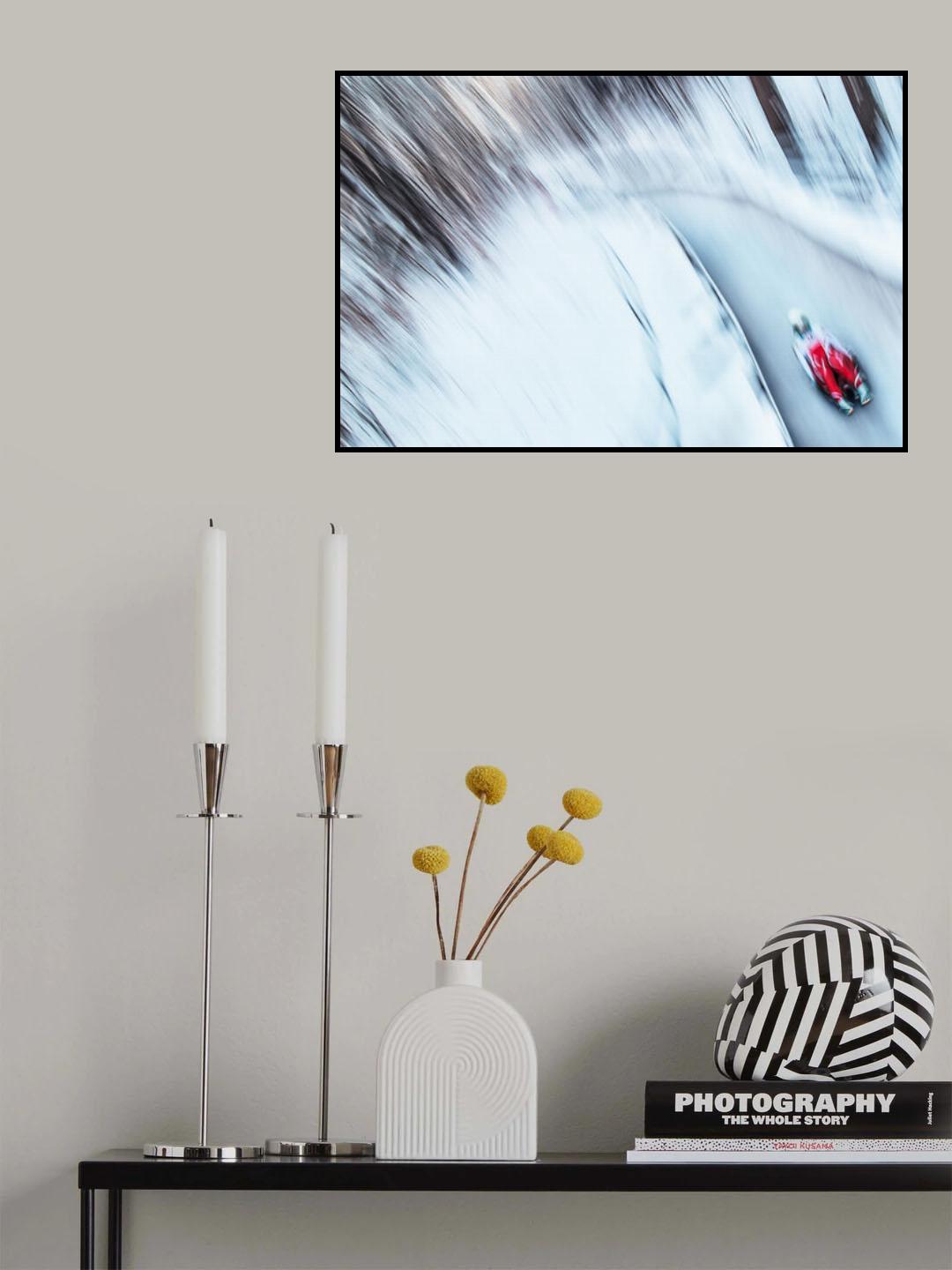 Sledging Poster och Canvastavla