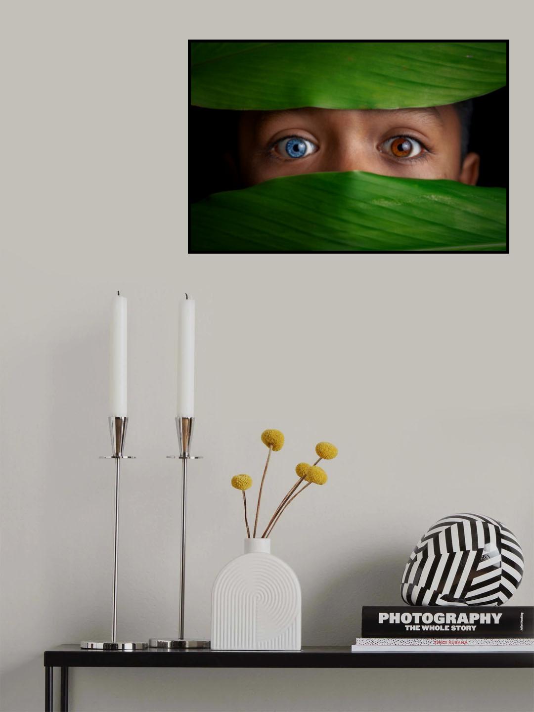 blue eye Poster och Canvastavla