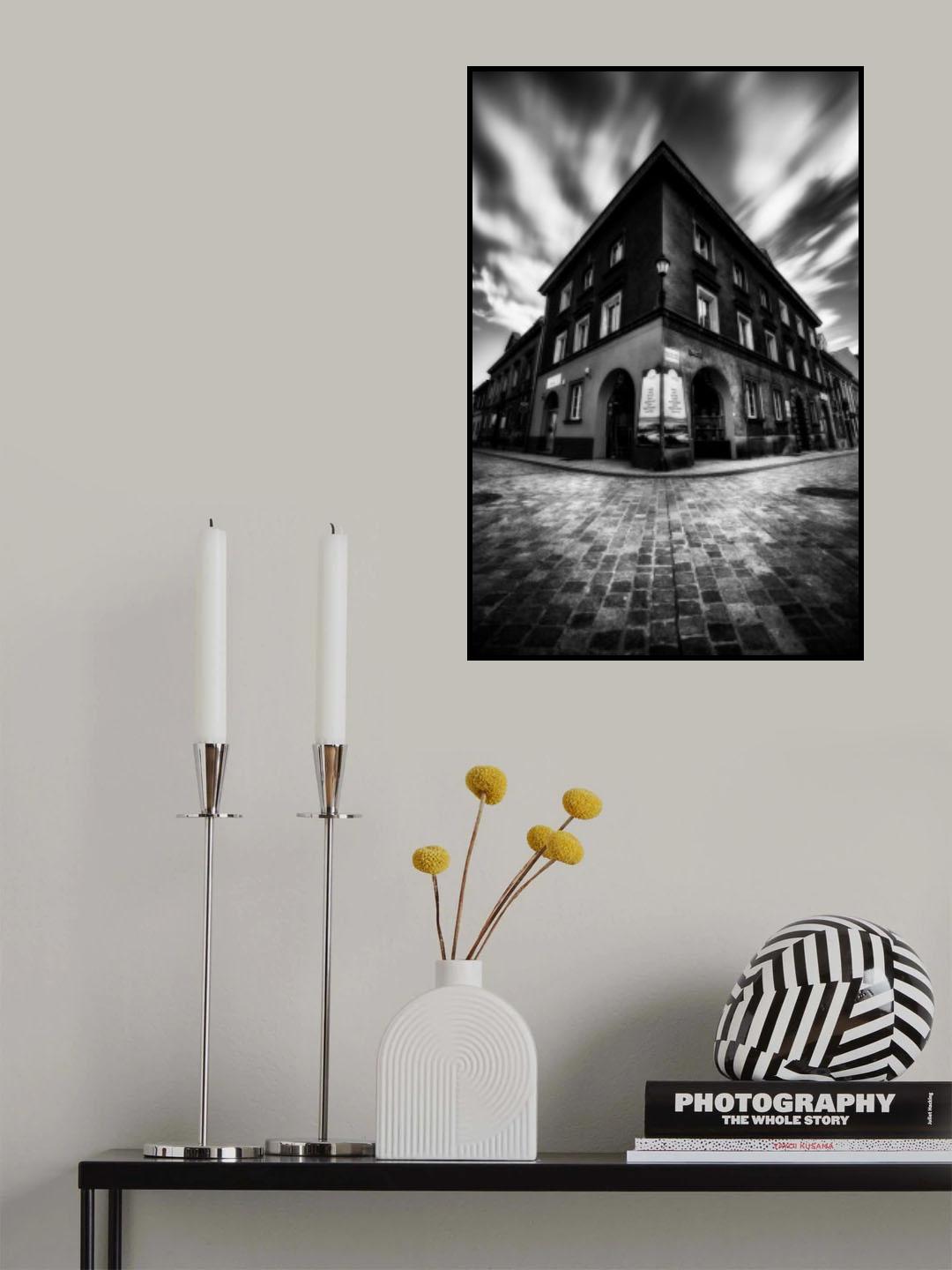 Old town Poster och Canvastavla