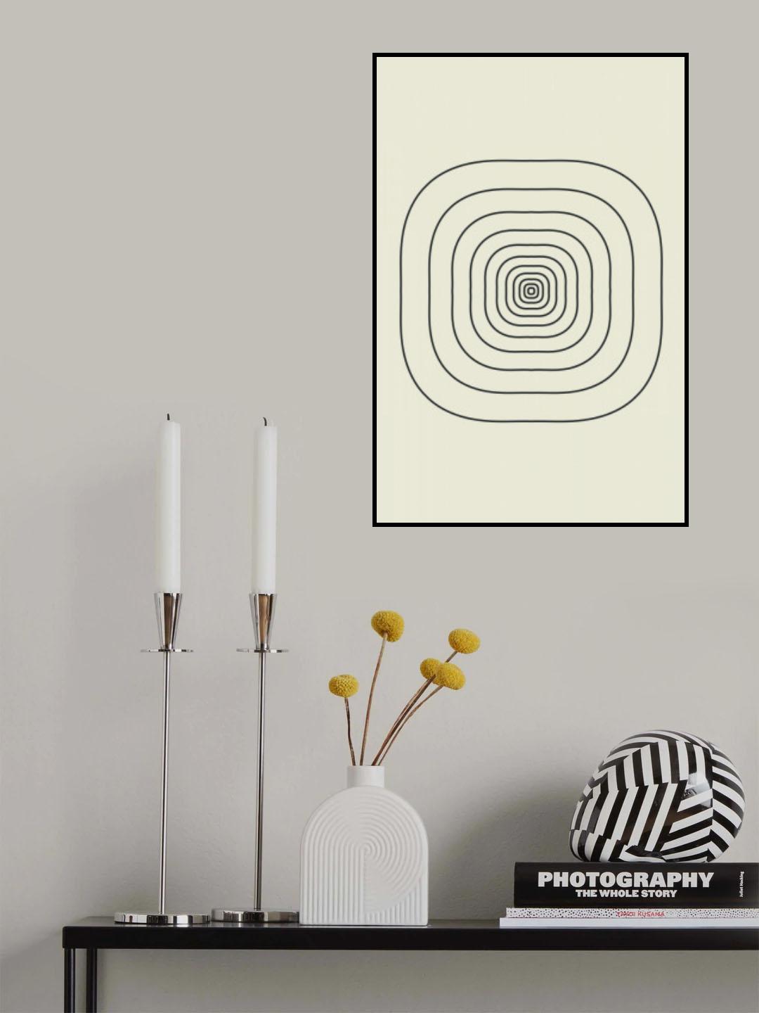 Geometric Vibes #1 Poster och Canvastavla